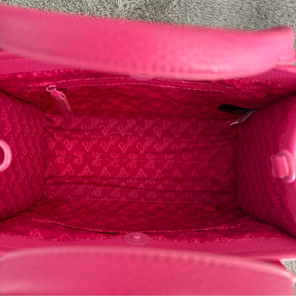 Barbie Hot Pink Logo Tote - Picture 3 of 5